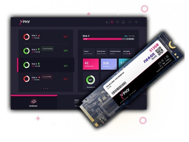 AIデータセキュリティ搭載のNVMe SSD「X-PHY Embedded AI CYBER SECURE SSD」