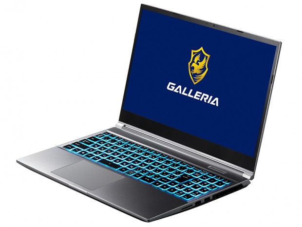 GALLERIA、GeForce GTX 1650 Ti搭載の15.6型ゲーミングノートPCを税込約12万円で発売