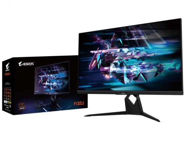 Super Speed IPS採用の144Hz/4Kゲーミング液晶、GIGABYTE「AORUS FI32U」