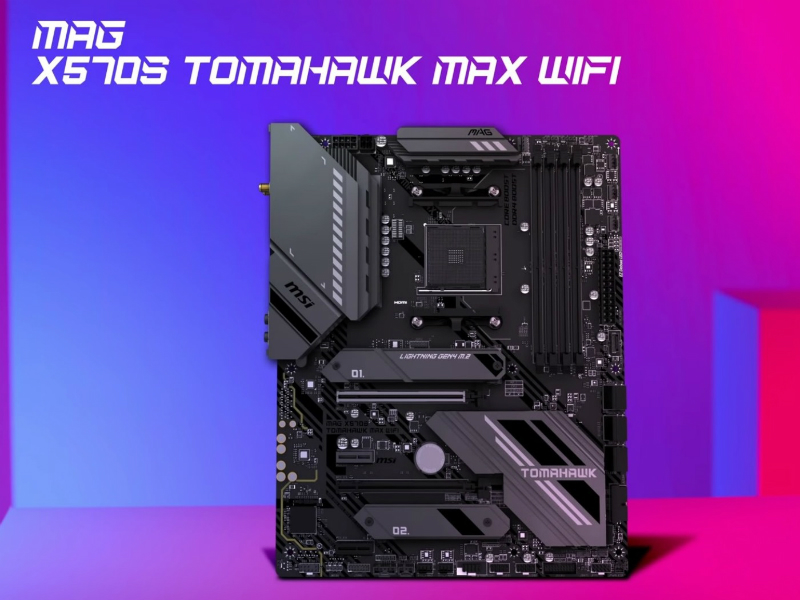 MSI MAG X570S TOMAHAWK MAX WIFI マザーボード - PCパーツ