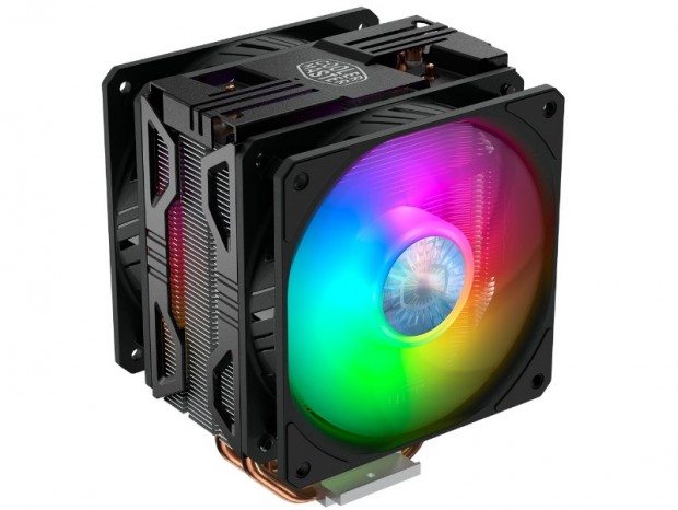 120mm LEDファン搭載のサイドフローCPUクーラー、Cooler Master「Hyper 212」シリーズ