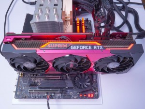 MSI「GeForce RTX 3070 SUPRIM SE 8G LHR x GODZILLA」検証：こだわり