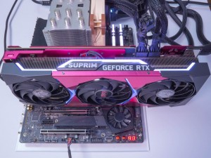 MSI「GeForce RTX 3070 SUPRIM SE 8G LHR x GODZILLA」検証：こだわり
