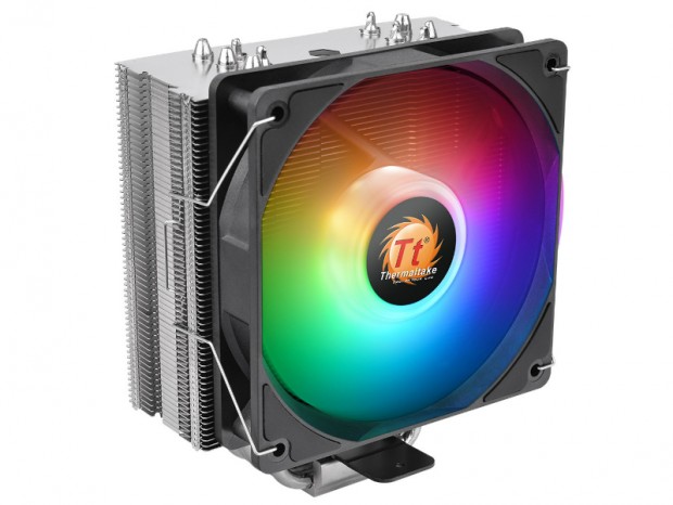 120mm ARGBファン搭載のスリムサイドフロー、Thermaltake「UX210 ARGB Sync」発売