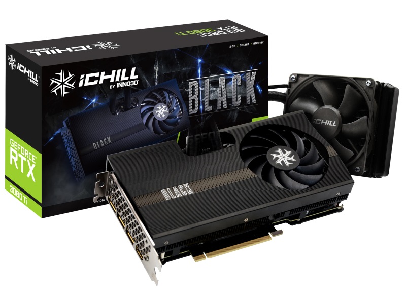 水冷・空冷ハイブリッド仕様の「INNO3D GEFORCE RTX 3080 Ti ICHILL ...