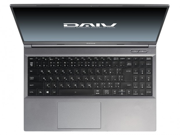 マウスDAIV、GeForce RTX 3050 Laptop搭載のクリエイター向けノート