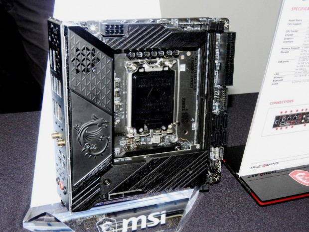 MSI MEG Z690I UNIFY マザーボード Mini-ITX対応 - PCパーツ