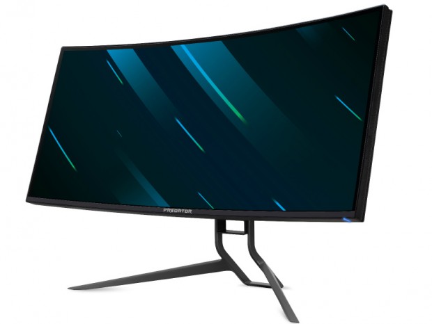 リフレッシュレート180Hzの34型UWQHD曲面ゲーミング液晶、エイサー「Predator X34」