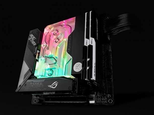 ASUS「ROG Strix X570-I Gaming」専用モノウォーターブロックがEKWBから