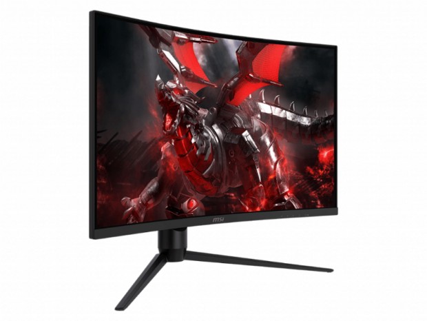 165Hz/1ms対応の27型フルHD曲面ゲーミング液晶、MSI「Optix G271CP」