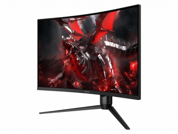 165Hz/1ms対応の27型フルHD曲面ゲーミング液晶、MSI「Optix G271CP」