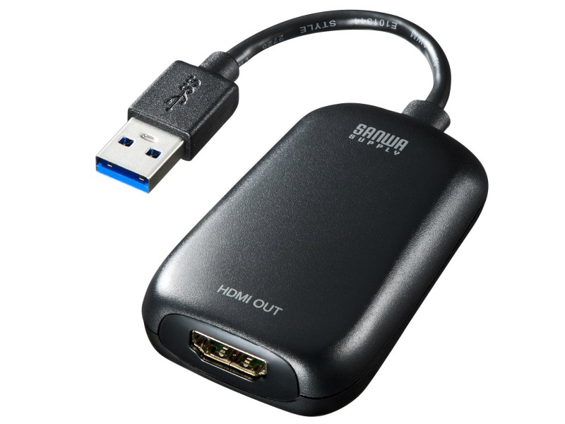 StarTech.com USB 3.0 - HDMI&DVIマルチディスプレイ変換アダプタ 外