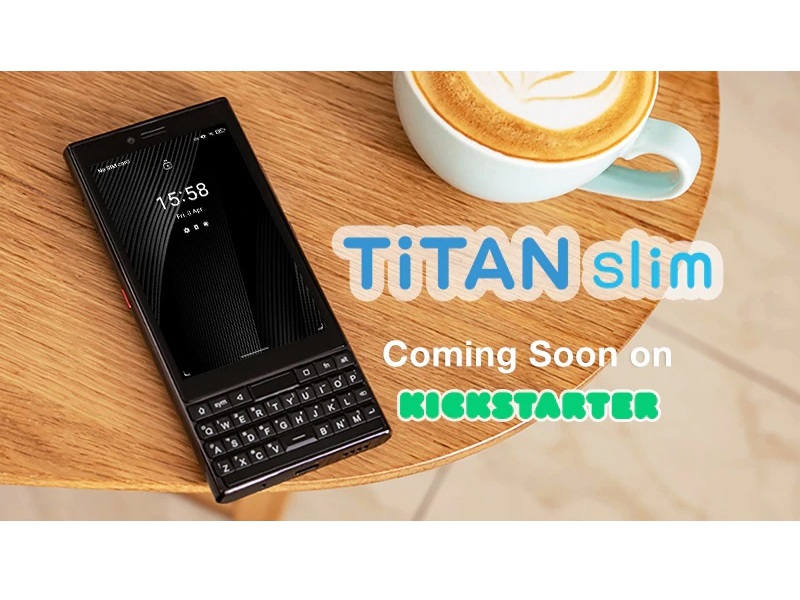 Unihertzから物理QWERTYキーボード搭載スマホ「Titan Slim」が近くデビュー - エルミタージュ秋葉原