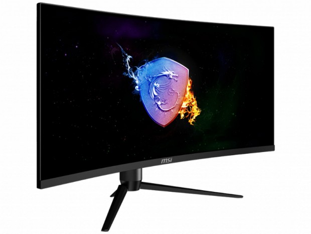 144Hz/1ms対応の34型UWQHD曲面ゲーミング液晶、MSI「Optix MAG342CQ」