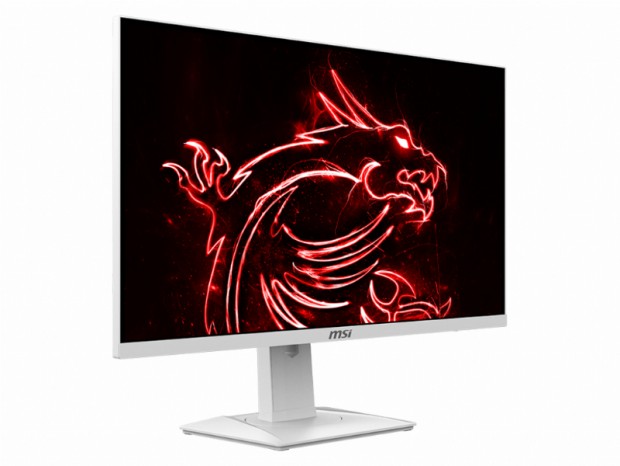 170Hz/1msの高速描画に対応する白いゲーミング液晶、MSI「Optix G274RW」