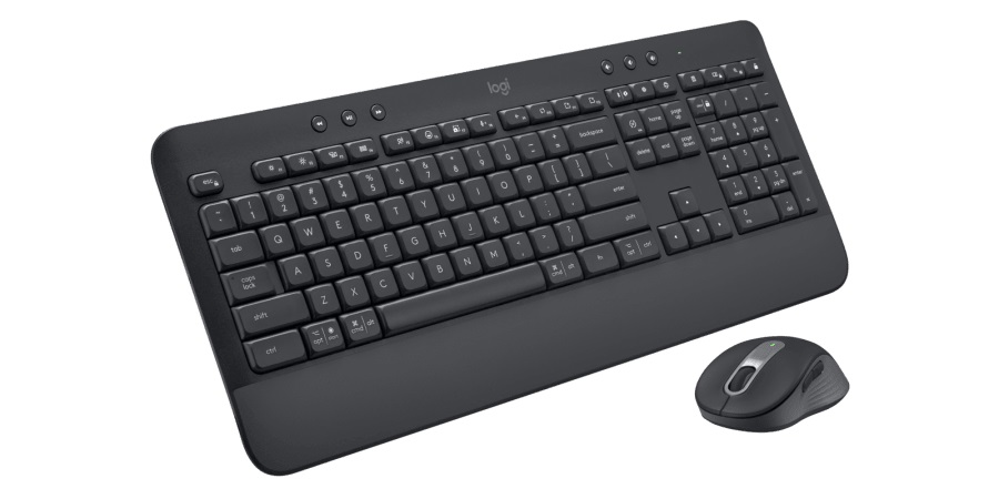 Logitech、ビジネス向けワイヤレスキーボードとマウスのセットを2