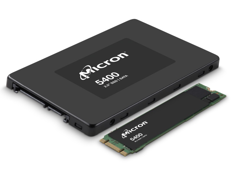 MTTF300万時間の176層TLC NAND採用データセンター向けSATA SSD「Micron