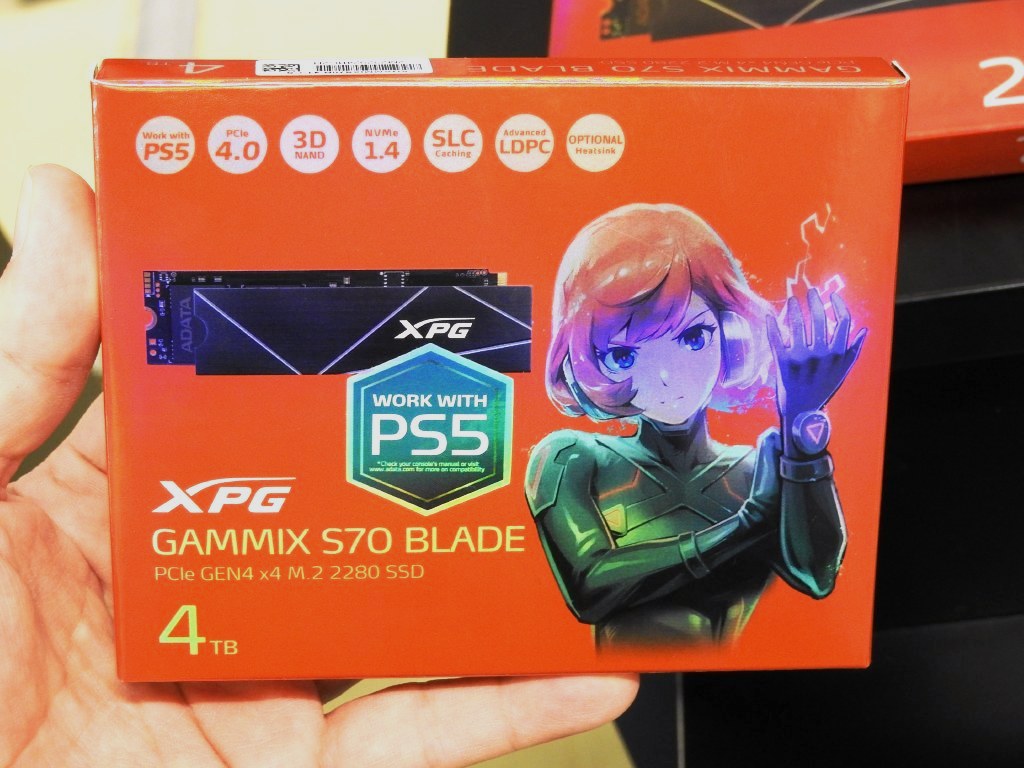 PS5の増設用にもオススメな4TB NVMe M.2 SSD、ADATA