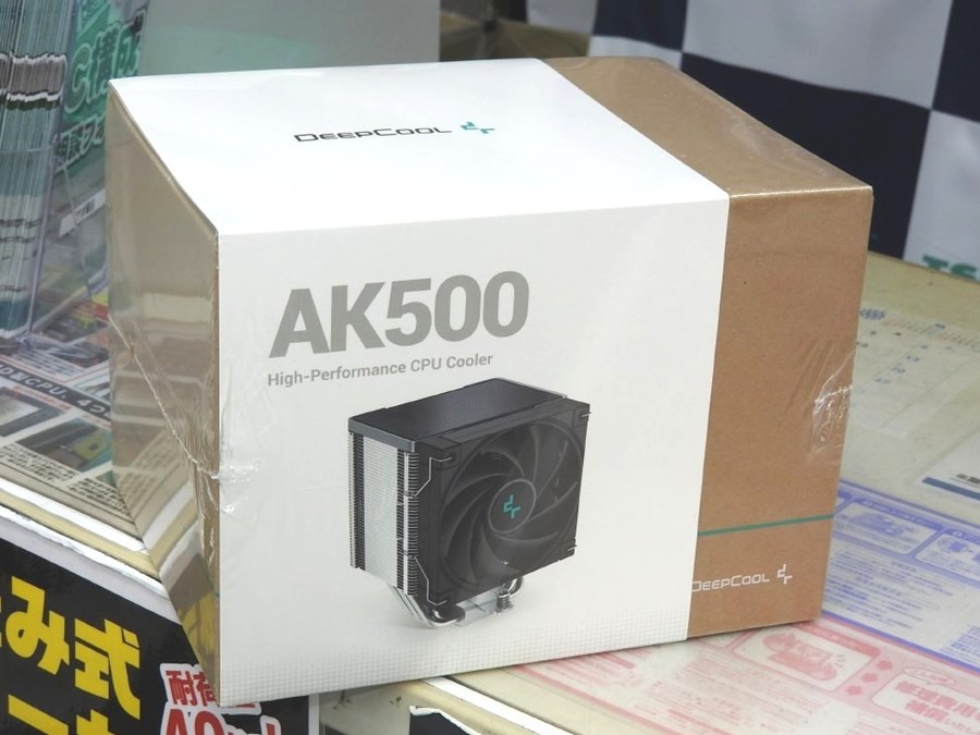 分厚い大型ヒートシンク装備の新型サイドフロー、Deepcool「AK500」が