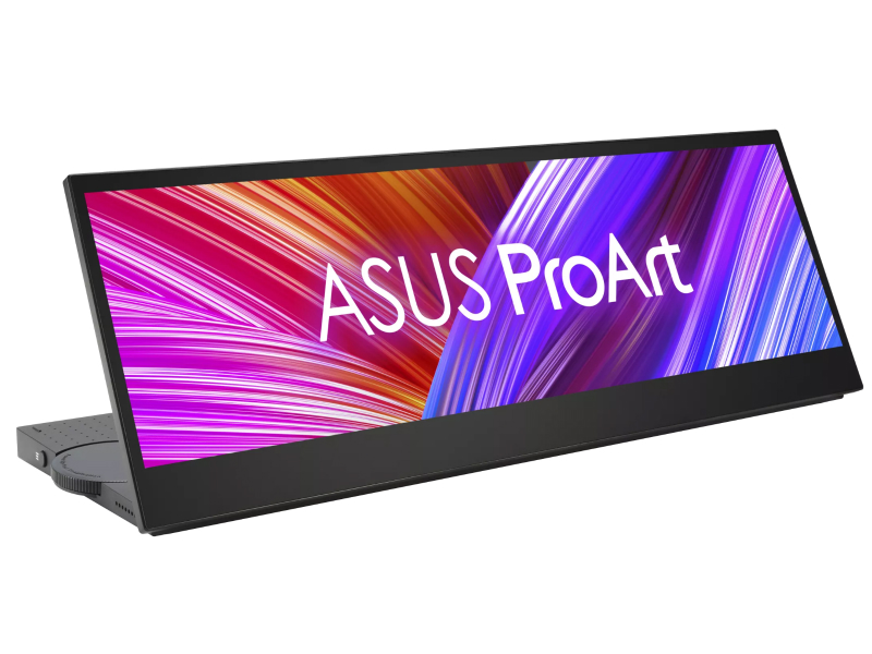 32:9のマルチタッチ対応14型クリエイター向けサブ液晶、ASUS「ProArt