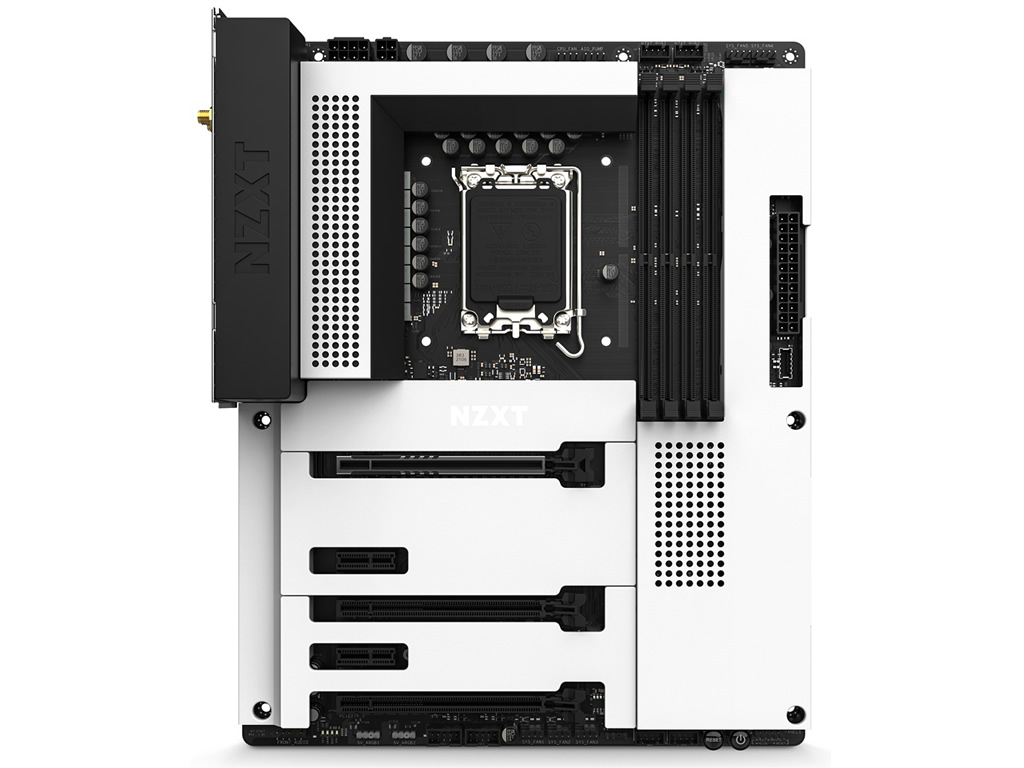 基板全体をメタルカバーで覆うZ790マザーボード、NZXT「N7 Z790」は10 