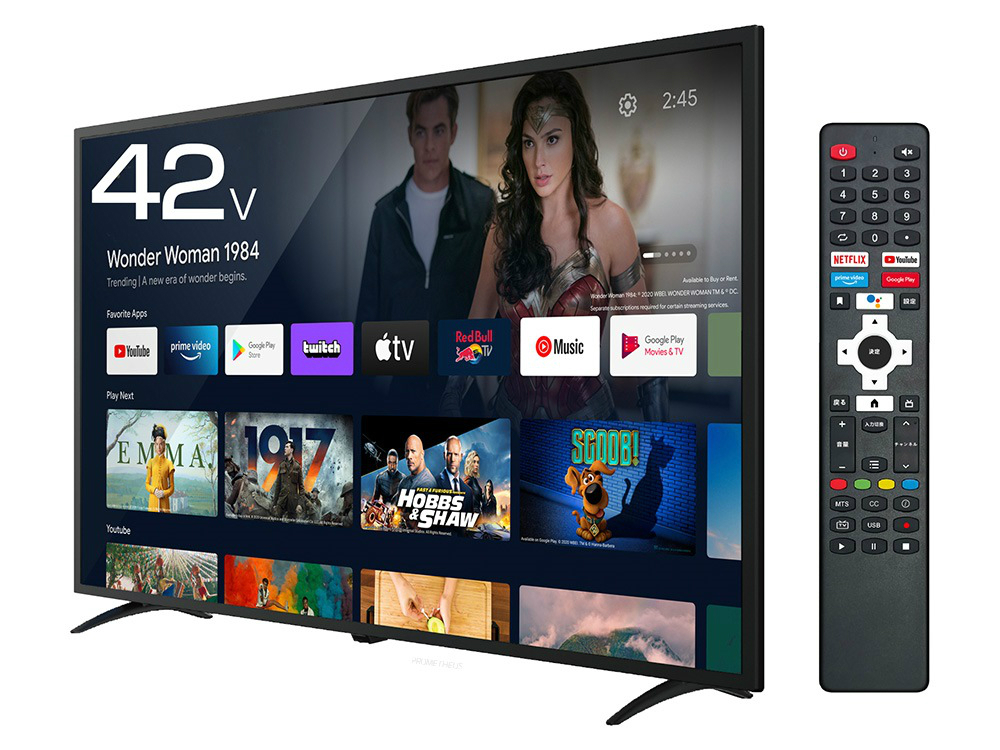 42型2KFHDスマートテレビ(android tv) - テレビ