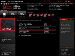 MAG Z790 TOMAHAWK WIFI DDR4 Click BIOS 5