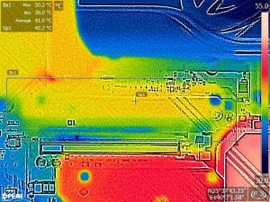 MAG Z790 TOMAHAWK WIFI DDR4サーモグラフィ