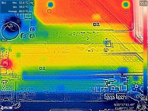 MAG Z790 TOMAHAWK WIFI DDR4サーモグラフィ