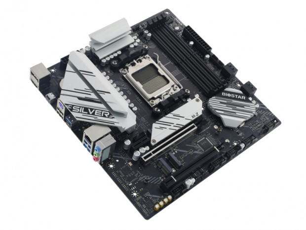 AMD B650採用のコストパフォーマンスMicroATXマザーボード、BIOSTAR「B650M-SILVER」