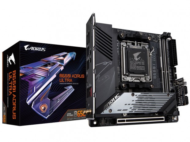 Ryzen 7000対応のゲーミングMini-ITXマザーボード、GIGABYTE「B650I AORUS ULTRA」発売