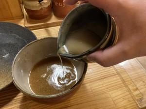 つけ麺屋 やすべえ スープ割り