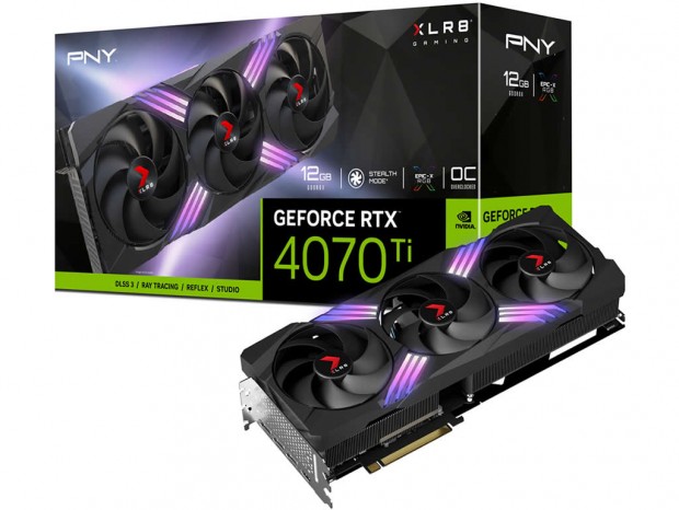 PNY、GeForce RTX 4070 Ti搭載グラフィックスカード計2製品を国内発売