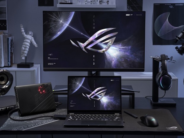 ASUS、360°回転の「ROG Flow X13 (2023)」などZen 4ベースの最新RyzenノートPCを発表