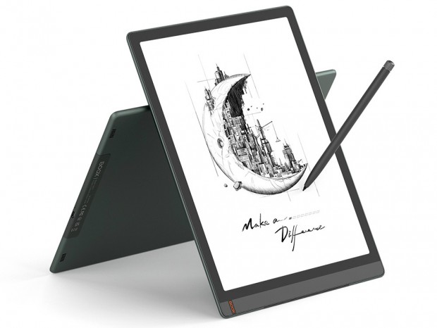 描画リフレッシュ専用GPUを搭載したA4サイズの電子ペーパータブレット「BOOX Tab X」