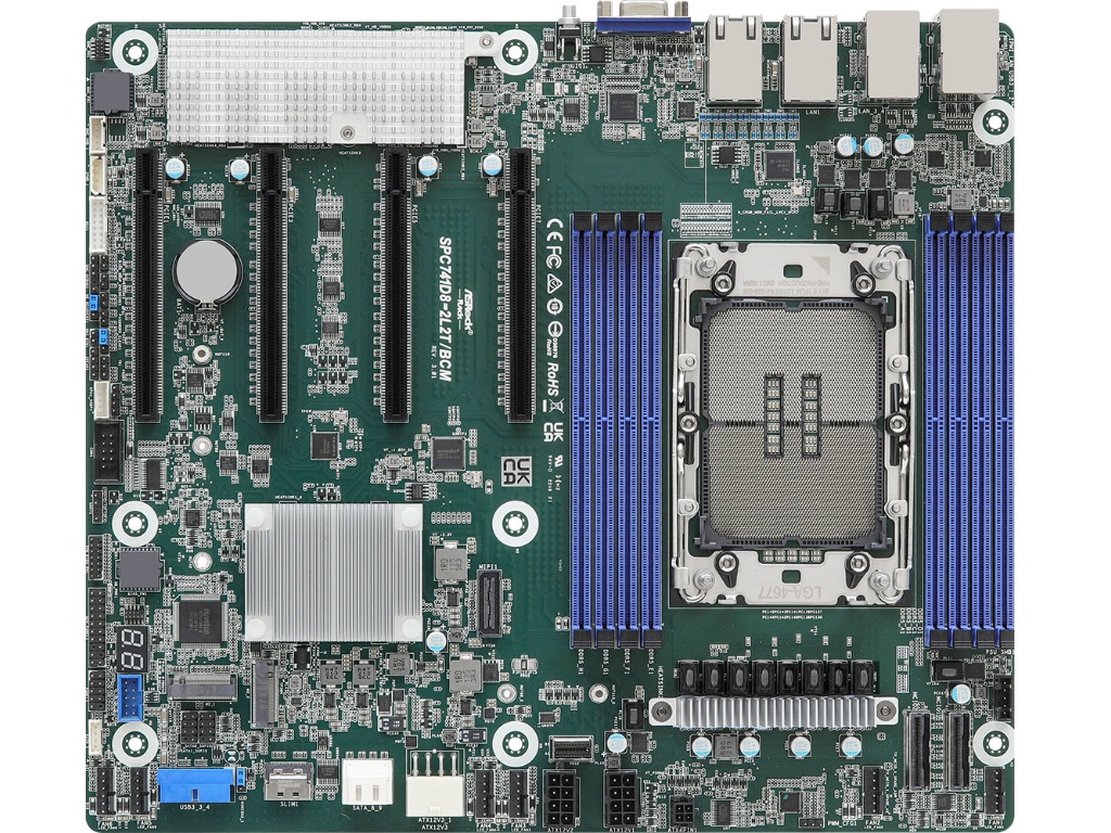 4系統のLANポートを搭載する第4世代Xeon SP対応CEBマザーボードがASRock Rackから - エルミタージュ秋葉原