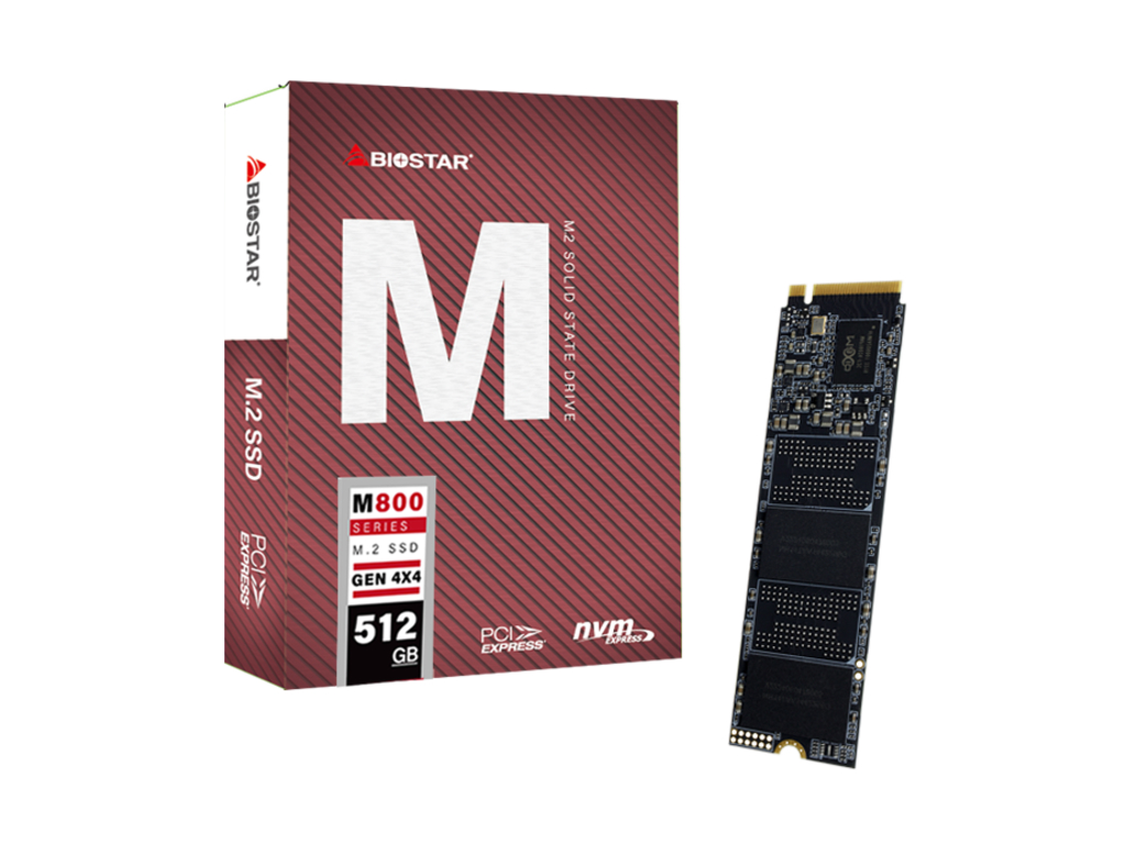 BIOSTAR、PCI Express 4.0(x4)対応のNVMe M.2 SSD「M800」シリーズ ...