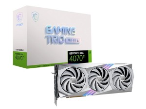 GeForce RTX 4070 Ti GAMING X TRIO WHITE 12G