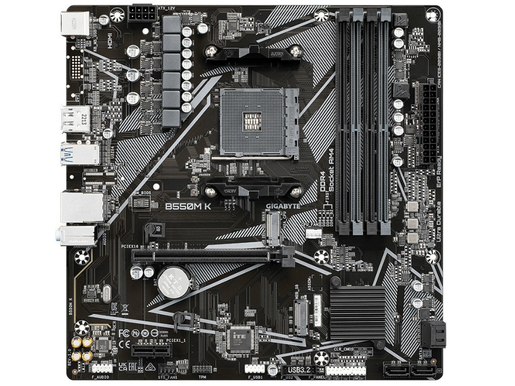 GIGABYTE B550M K ジャンク