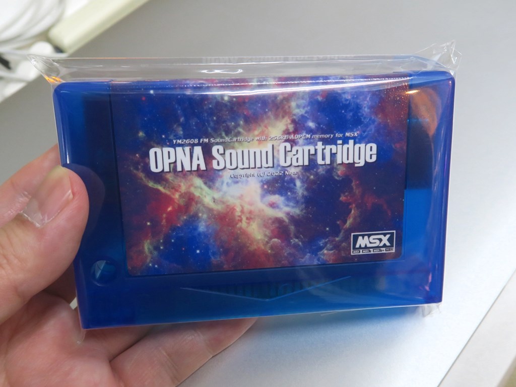 YM2608搭載のMSX対応FM音源カートリッジ「OPNA SoundCartride」が入荷して即完売 - エルミタージュ秋葉原