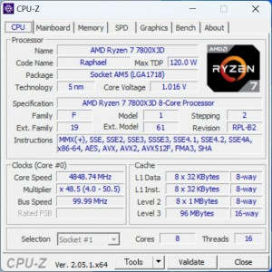 Ryzen 7 7800X3D