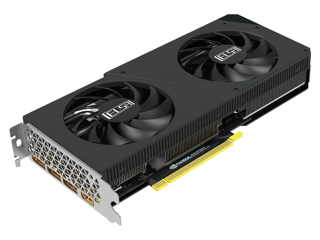 カード長250mmのデュアルファンモデル「ELSA GeForce RTX ...