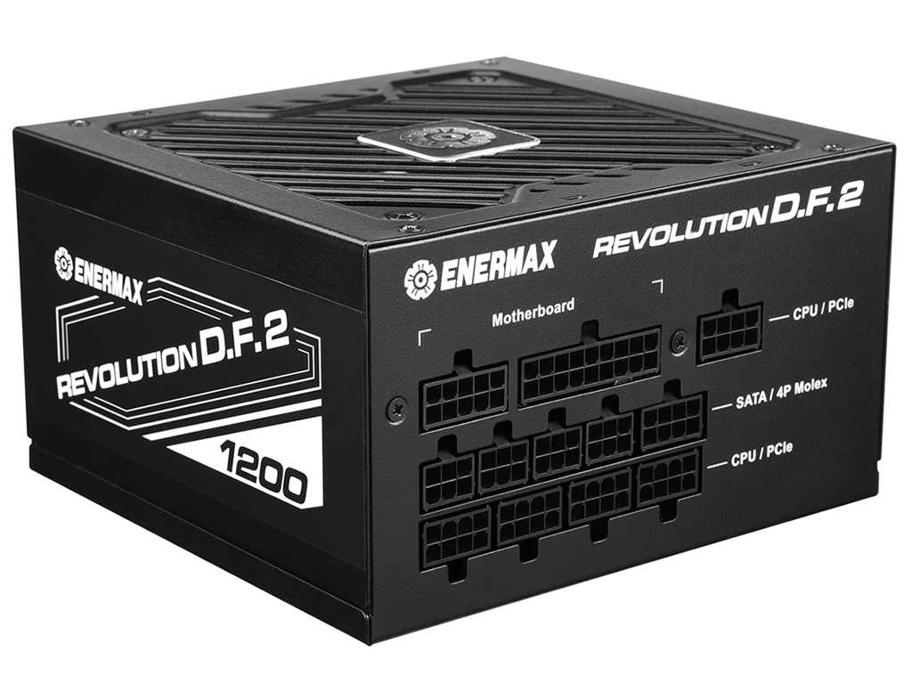 最大容量1,200Wのフルモジュラー電源ユニット、ENERMAX「REVOLUTION