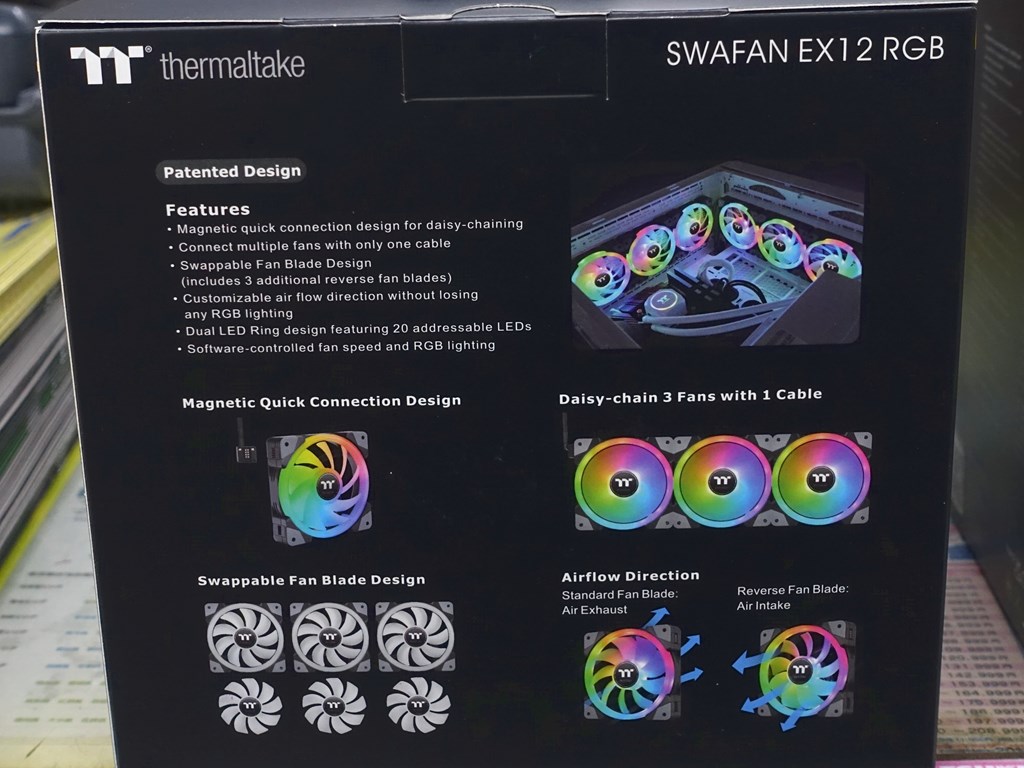 Thermaltake Argb Swafan Ex Rgb