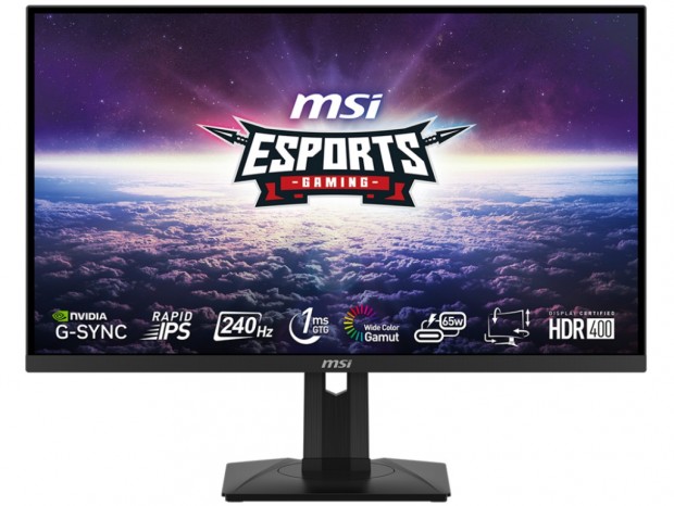 240Hz/1ms対応の27型WQHDゲーミング液晶ディスプレイ、MSI「G274QPX」