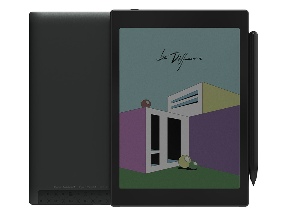 SKT、カラー電子ペーパー搭載の7.8型Androidタブレット「BOOX Tab Mini 