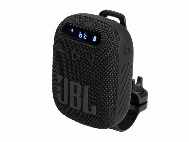 JBL、自転車やバイクにマウントできるポータブルスピーカー「JBL Wind 3」