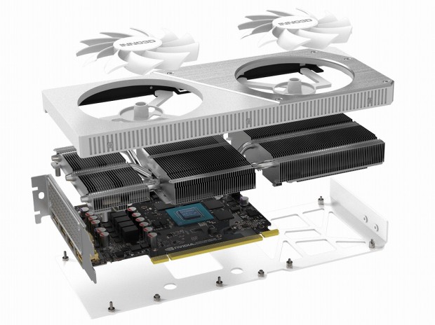 INNO3D GeForce RTX 4060 Ti 16GB TWIN X2 OC WHITE