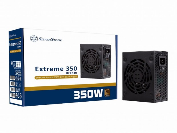 SilverStone、クラス最高のシングル+12Vレーンを採用するSFX電源「Extreme 350 Bronze」