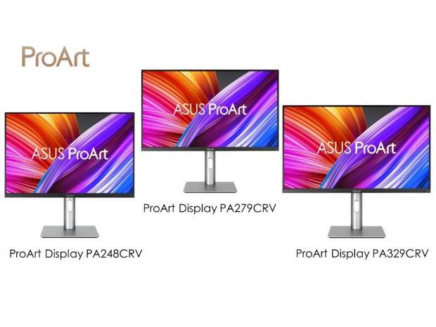 最大96WのUSB PD対応プロ向けIPS液晶ディスプレイ、ASUS「ProArt Display」計3モデル